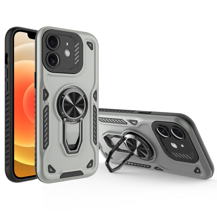 Metal Rotating Bracket TPU + PC Magnetic Phone Case, For iPhone 12