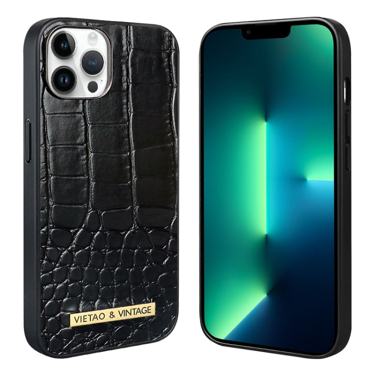 VIETAO Alligator Texture PU Phone Case, For iPhone 13 Pro Max, For iPhone 13 Pro, For iPhone 13, For iPhone 12 / 12 Pro, For iPhone 12 Pro Max, For iPhone 11 Pro Max, For iPhone 11