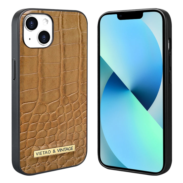 VIETAO Alligator Texture PU Phone Case, For iPhone 13 Pro Max, For iPhone 13 Pro, For iPhone 13, For iPhone 12 / 12 Pro, For iPhone 12 Pro Max, For iPhone 11 Pro Max, For iPhone 11