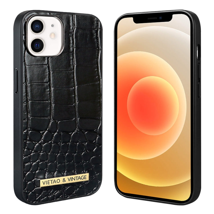 VIETAO Alligator Texture PU Phone Case, For iPhone 13 Pro Max, For iPhone 13 Pro, For iPhone 13, For iPhone 12 / 12 Pro, For iPhone 12 Pro Max, For iPhone 11 Pro Max, For iPhone 11