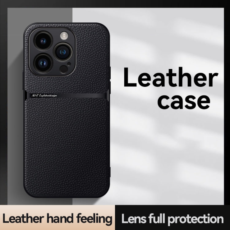 Litchi Leather Magnetic Full Coverage Shockproof Phone Case, For iPhone 14 Pro, For iPhone 14 Pro Max, For iPhone 13 Pro Max, For iPhone 13 Pro, For iPhone 13