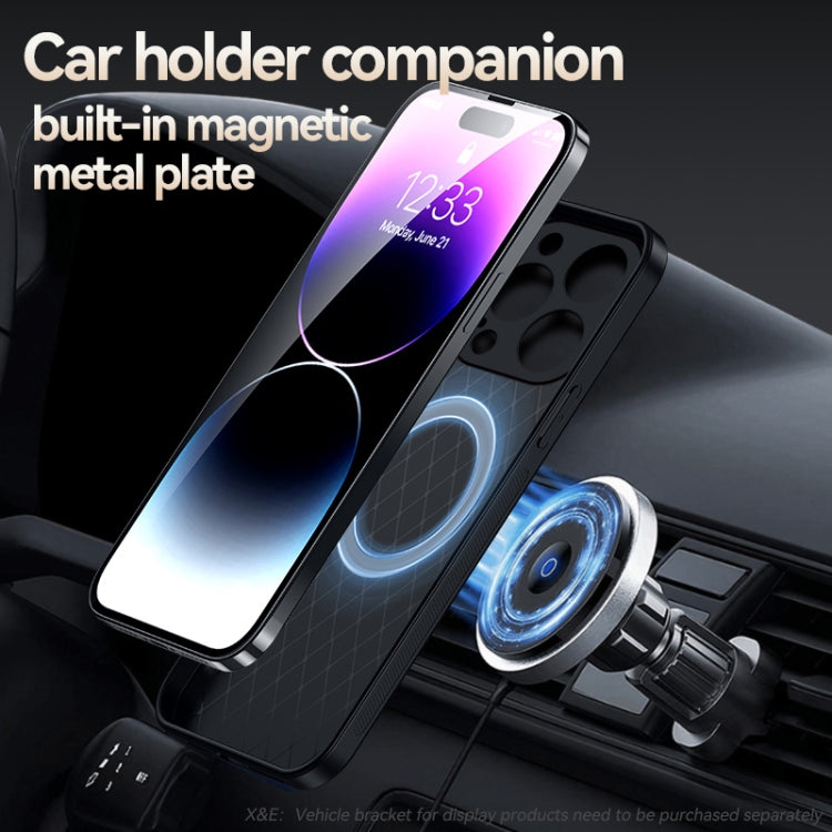 Litchi Leather Magnetic Full Coverage Shockproof Phone Case, For iPhone 14 Pro, For iPhone 14 Pro Max, For iPhone 13 Pro Max, For iPhone 13 Pro, For iPhone 13