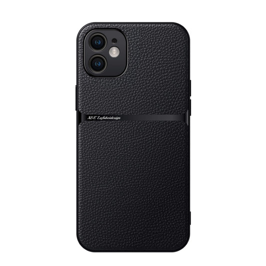 Litchi Leather Magnetic Full Coverage Shockproof Phone Case, For iPhone 12, For iPhone 12 Pro Max, For iPhone 12 Pro, For iPhone 11 Pro Max, For iPhone 11