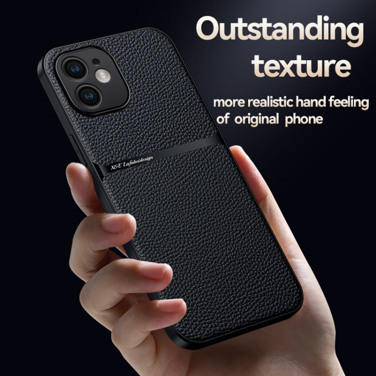 Litchi Leather Magnetic Full Coverage Shockproof Phone Case, For iPhone 12, For iPhone 12 Pro Max, For iPhone 12 Pro, For iPhone 11 Pro Max, For iPhone 11