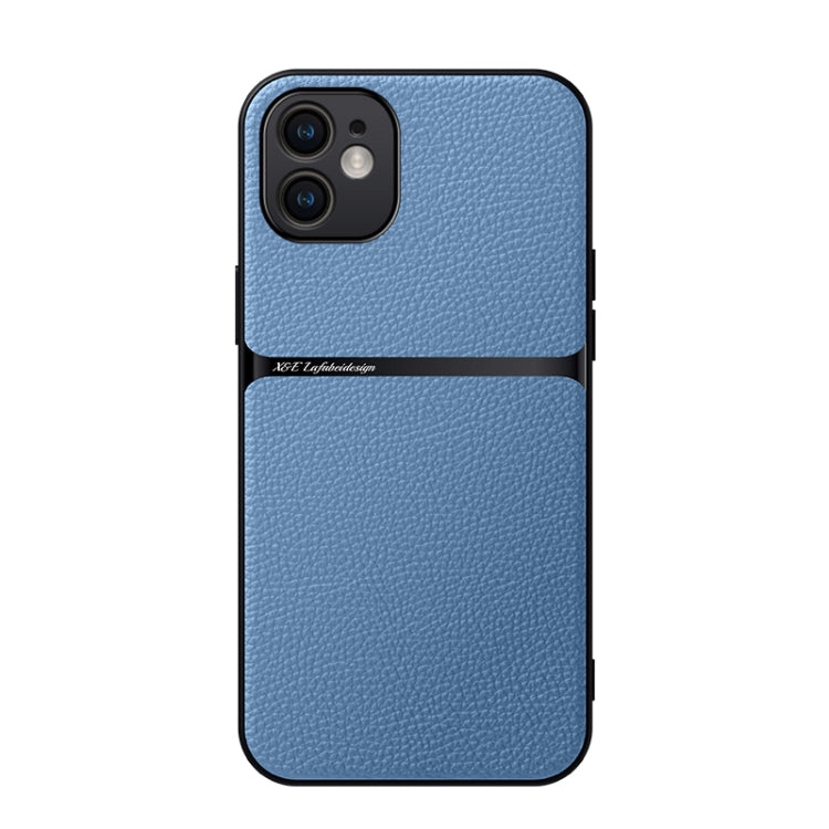 Litchi Leather Magnetic Full Coverage Shockproof Phone Case, For iPhone 12, For iPhone 12 Pro Max, For iPhone 12 Pro, For iPhone 11 Pro Max, For iPhone 11