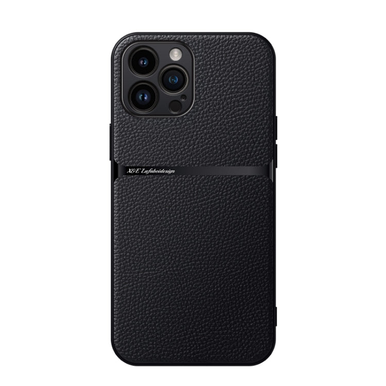 Litchi Leather Magnetic Full Coverage Shockproof Phone Case, For iPhone 12, For iPhone 12 Pro Max, For iPhone 12 Pro, For iPhone 11 Pro Max, For iPhone 11