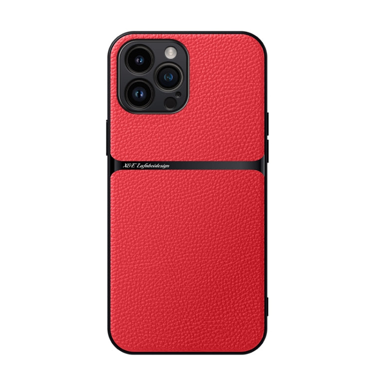 Litchi Leather Magnetic Full Coverage Shockproof Phone Case, For iPhone 12, For iPhone 12 Pro Max, For iPhone 12 Pro, For iPhone 11 Pro Max, For iPhone 11