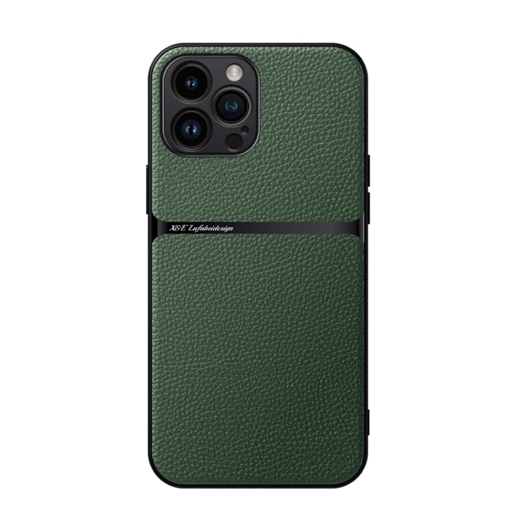 Litchi Leather Magnetic Full Coverage Shockproof Phone Case, For iPhone 12, For iPhone 12 Pro Max, For iPhone 12 Pro, For iPhone 11 Pro Max, For iPhone 11