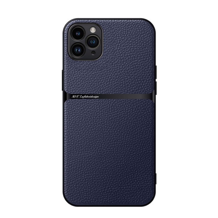 Litchi Leather Magnetic Full Coverage Shockproof Phone Case, For iPhone 12, For iPhone 12 Pro Max, For iPhone 12 Pro, For iPhone 11 Pro Max, For iPhone 11