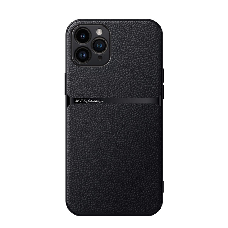 Litchi Leather Magnetic Full Coverage Shockproof Phone Case, For iPhone 11 Pro, For iPhone X / XS, For iPhone XR, For iPhone XS Max