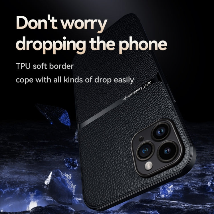 Litchi Leather Magnetic Full Coverage Shockproof Phone Case, For iPhone 11 Pro, For iPhone X / XS, For iPhone XR, For iPhone XS Max