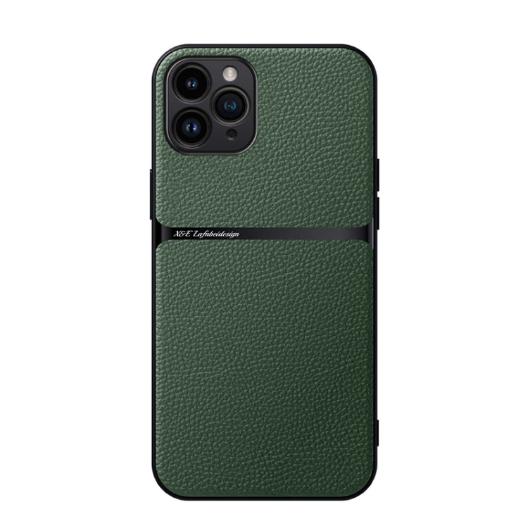 Litchi Leather Magnetic Full Coverage Shockproof Phone Case, For iPhone 11 Pro, For iPhone X / XS, For iPhone XR, For iPhone XS Max