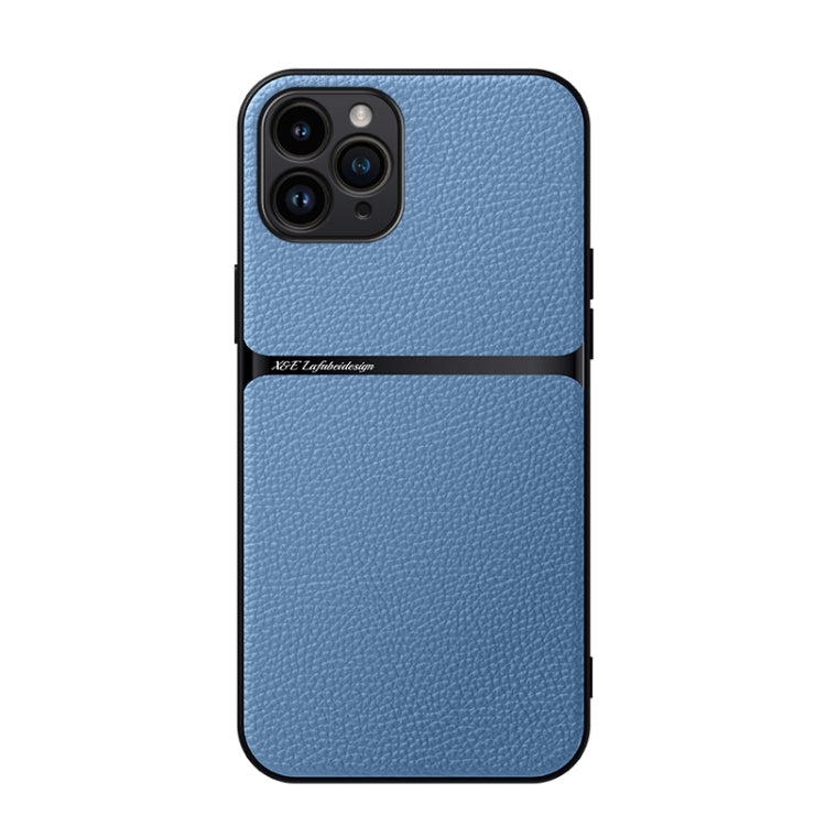 Litchi Leather Magnetic Full Coverage Shockproof Phone Case, For iPhone 11 Pro, For iPhone X / XS, For iPhone XR, For iPhone XS Max