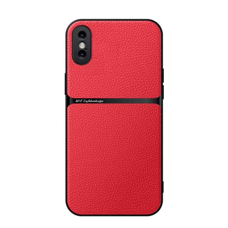 Litchi Leather Magnetic Full Coverage Shockproof Phone Case, For iPhone 11 Pro, For iPhone X / XS, For iPhone XR, For iPhone XS Max