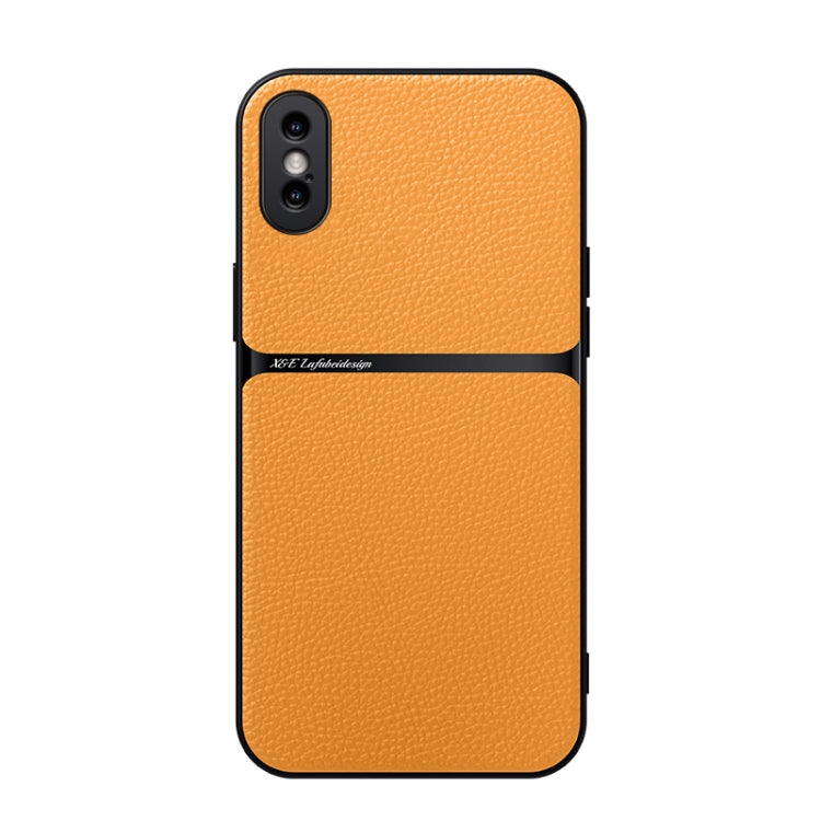 Litchi Leather Magnetic Full Coverage Shockproof Phone Case, For iPhone 11 Pro, For iPhone X / XS, For iPhone XR, For iPhone XS Max