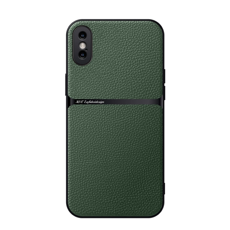 Litchi Leather Magnetic Full Coverage Shockproof Phone Case, For iPhone 11 Pro, For iPhone X / XS, For iPhone XR, For iPhone XS Max