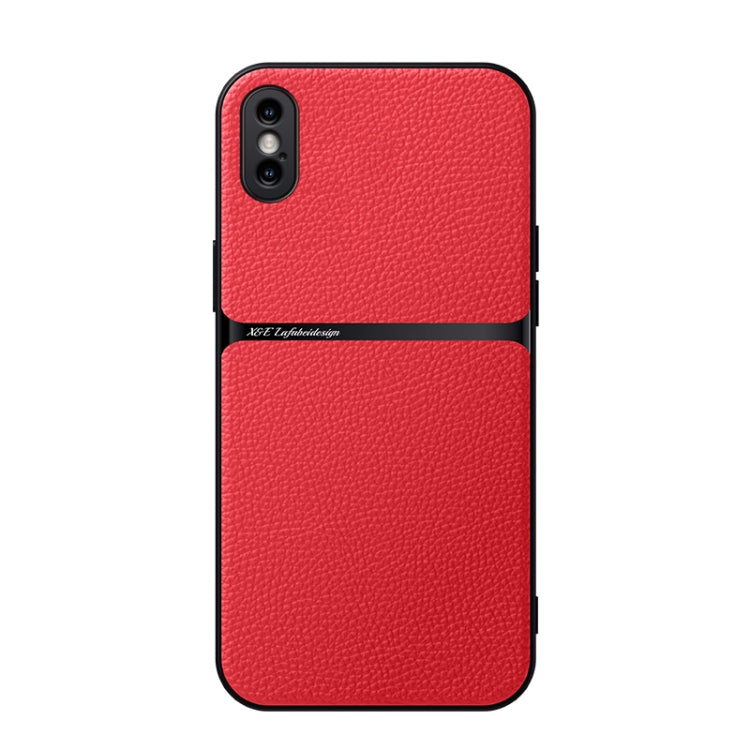 Litchi Leather Magnetic Full Coverage Shockproof Phone Case, For iPhone 11 Pro, For iPhone X / XS, For iPhone XR, For iPhone XS Max