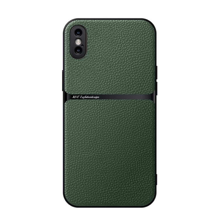 Litchi Leather Magnetic Full Coverage Shockproof Phone Case, For iPhone 11 Pro, For iPhone X / XS, For iPhone XR, For iPhone XS Max