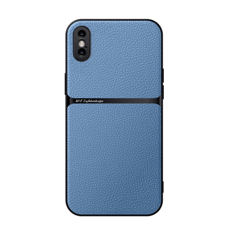 Litchi Leather Magnetic Full Coverage Shockproof Phone Case, For iPhone 11 Pro, For iPhone X / XS, For iPhone XR, For iPhone XS Max