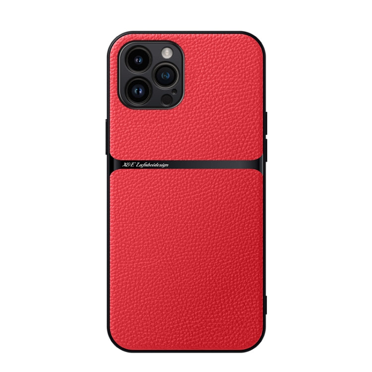 Litchi Leather Magnetic Full Coverage Shockproof Phone Case, For iPhone 12, For iPhone 12 Pro Max, For iPhone 12 Pro, For iPhone 11 Pro Max, For iPhone 11