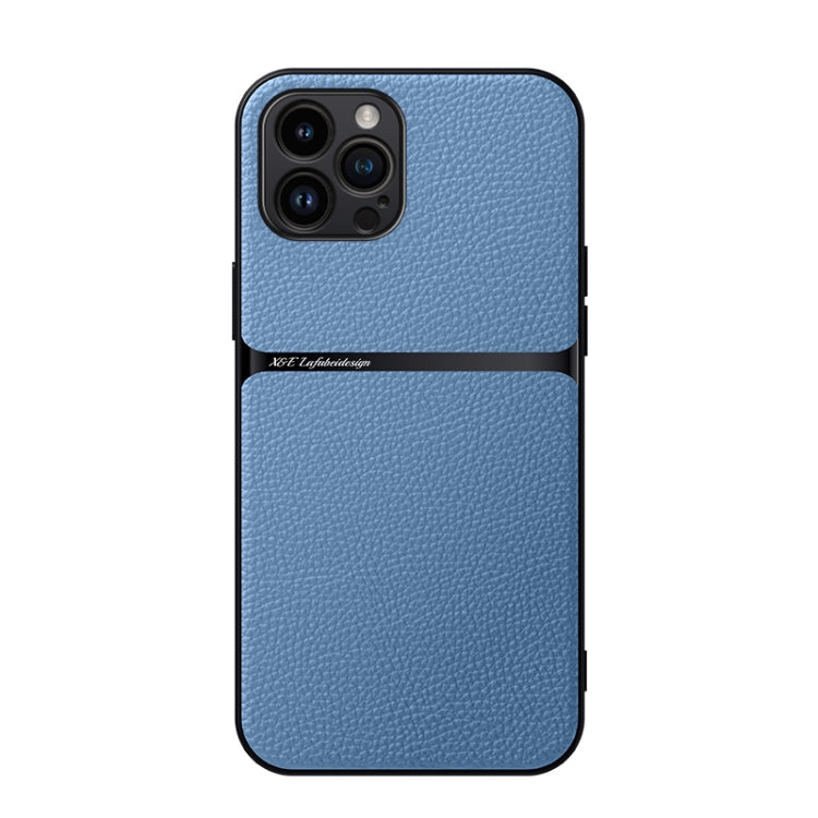 Litchi Leather Magnetic Full Coverage Shockproof Phone Case, For iPhone 12, For iPhone 12 Pro Max, For iPhone 12 Pro, For iPhone 11 Pro Max, For iPhone 11