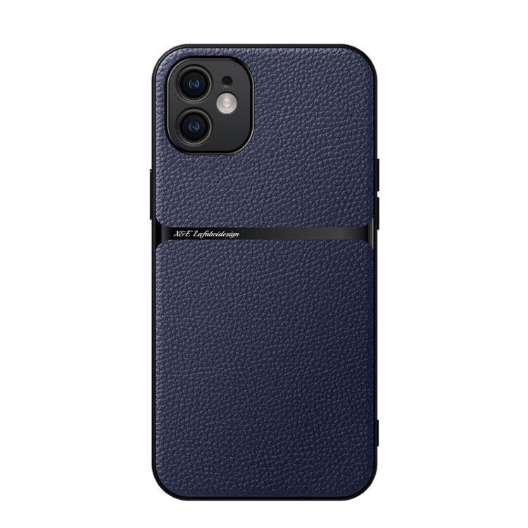 Litchi Leather Magnetic Full Coverage Shockproof Phone Case, For iPhone 12, For iPhone 12 Pro Max, For iPhone 12 Pro, For iPhone 11 Pro Max, For iPhone 11