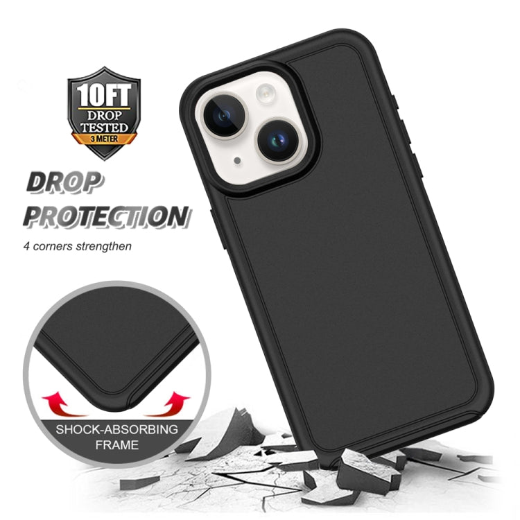 Shockproof MagSafe Armor PC Hybrid TPU Phone Case, For iPhone 15 Plus, For iPhone 15, For iPhone 14 Plus