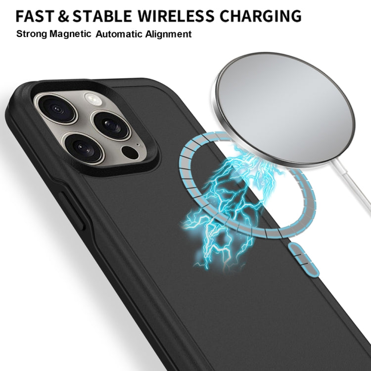 Shockproof MagSafe Armor PC Hybrid TPU Phone Case, For iPhone 11 Pro Max, For iPhone 11