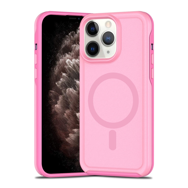 Shockproof MagSafe Armor PC Hybrid TPU Phone Case, For iPhone 11 Pro Max, For iPhone 11