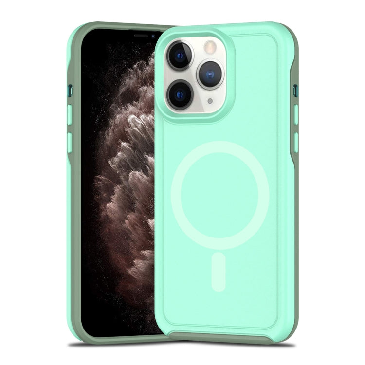 Shockproof MagSafe Armor PC Hybrid TPU Phone Case, For iPhone 11 Pro Max, For iPhone 11