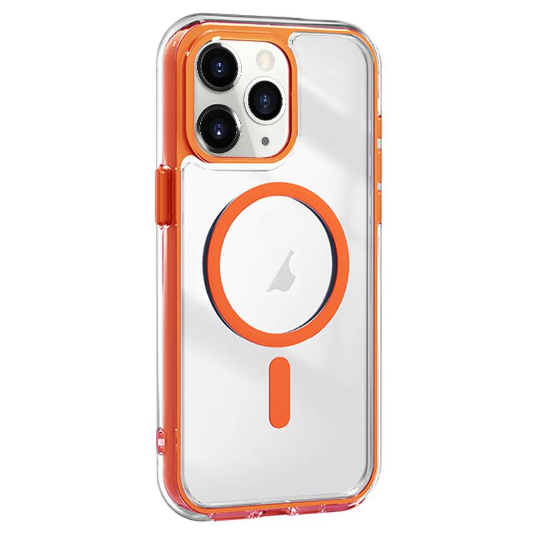 Acrylic Hybrid TPU Airbag Shockproof MagSafe Phone Case, For iPhone 11 Pro