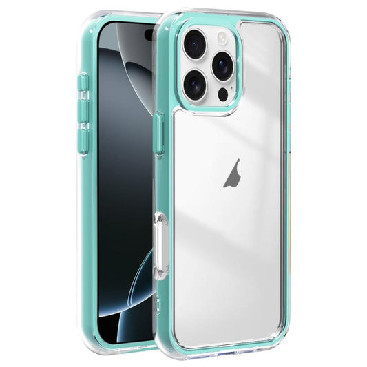 Acrylic Hybrid TPU 3-in-1 Airbag Shockproof Phone Case, For iPhone 16 Pro Max, For iPhone 16 Pro, For iPhone 16 Plus, For iPhone 16