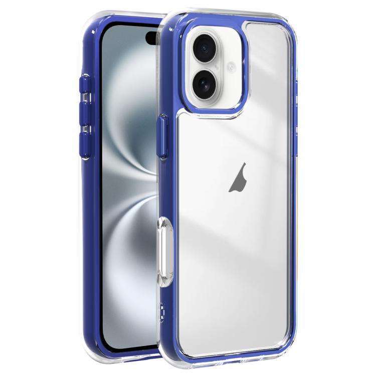 Acrylic Hybrid TPU 3-in-1 Airbag Shockproof Phone Case, For iPhone 16 Pro Max, For iPhone 16 Pro, For iPhone 16 Plus, For iPhone 16