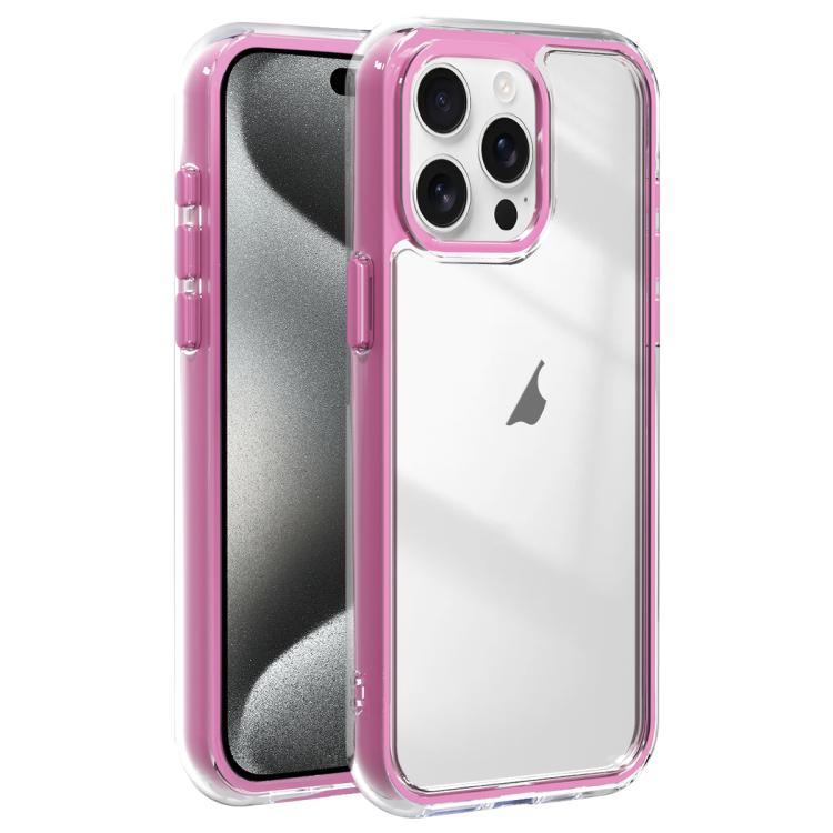 Acrylic Hybrid TPU 3-in-1 Airbag Shockproof Phone Case, For iPhone 15 Pro Max, For iPhone 15 Pro, For iPhone 15 Plus, For iPhone 15