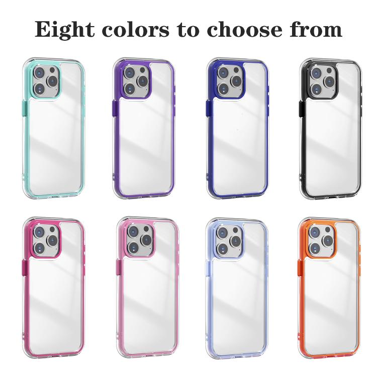 Acrylic Hybrid TPU 3-in-1 Airbag Shockproof Phone Case, For iPhone 15 Pro Max, For iPhone 15 Pro, For iPhone 15 Plus, For iPhone 15