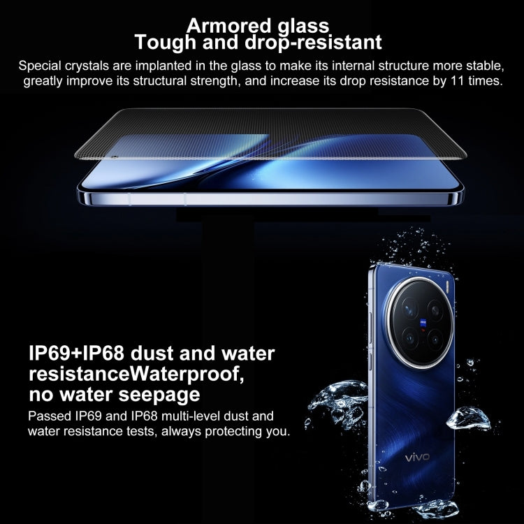 vivo X200 Pro, 12GB+256GB, Face ID / Screen Fingerprint Identification, 6.78 inch Android 15 Dimensity 9400 Octa Core, OTG, NFC, Network: 5G, Support Google Play, X200 Pro, 12GB+256GB