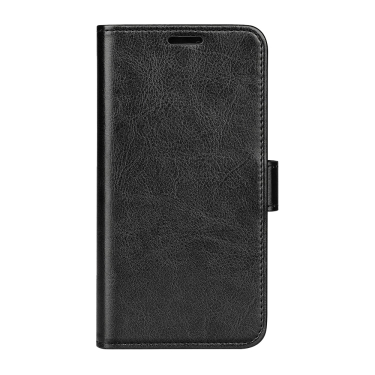 R64 Texture Horizontal Flip Leather Phone Case, For iPhone 15