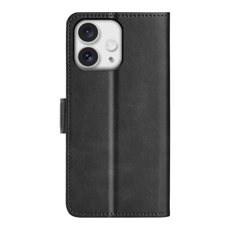 Dual-side Magnetic Buckle Horizontal Flip Leather Phone Case, For iPhone 16 Pro, For iPhone 16 Plus, For iPhone 16, For iPhone 16 Pro Max, For iPhone 16e, For iPhone 15 Pro Max