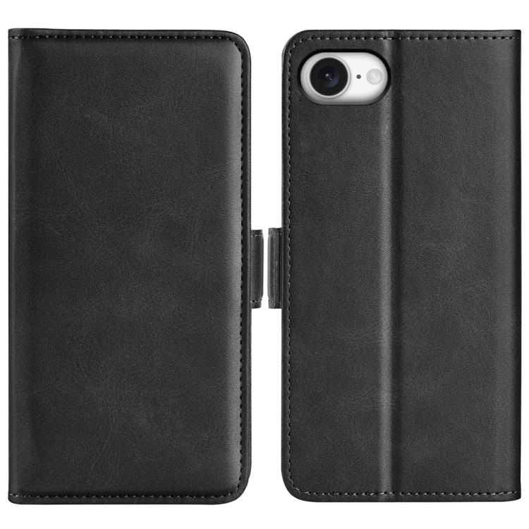 Dual-side Magnetic Buckle Horizontal Flip Leather Phone Case, For iPhone 16 Pro, For iPhone 16 Plus, For iPhone 16, For iPhone 16 Pro Max, For iPhone 16e, For iPhone 15 Pro Max