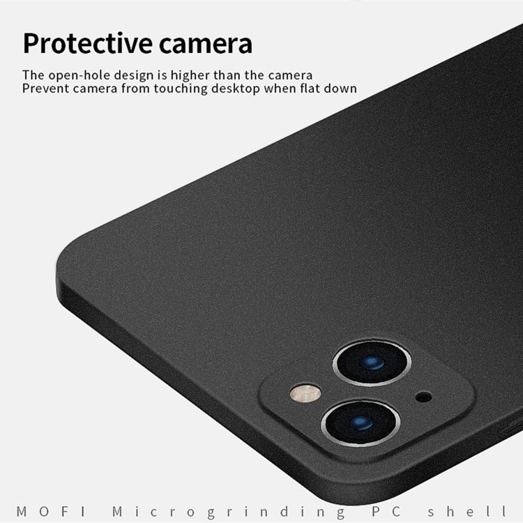 MOFI Fandun Series Frosted PC Ultra-thin All-inclusive Phone Case, For iPhone 15 Plus, For iPhone 15