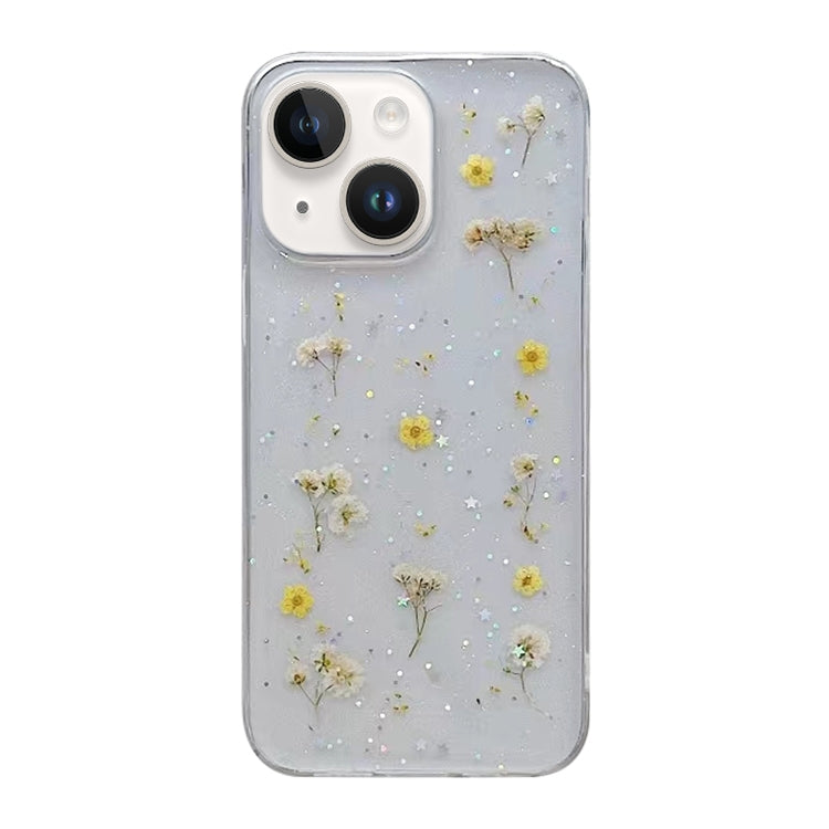 Gypsophila Flowers Pattern TPU Protective Phone Case, For iPhone 16e, For iPhone 16 Pro Max, For iPhone 16 Pro, For iPhone 16 Plus, For iPhone 16, For iPhone 15 Pro Max, For iPhone 15 Pro, For iPhone 15 Plus