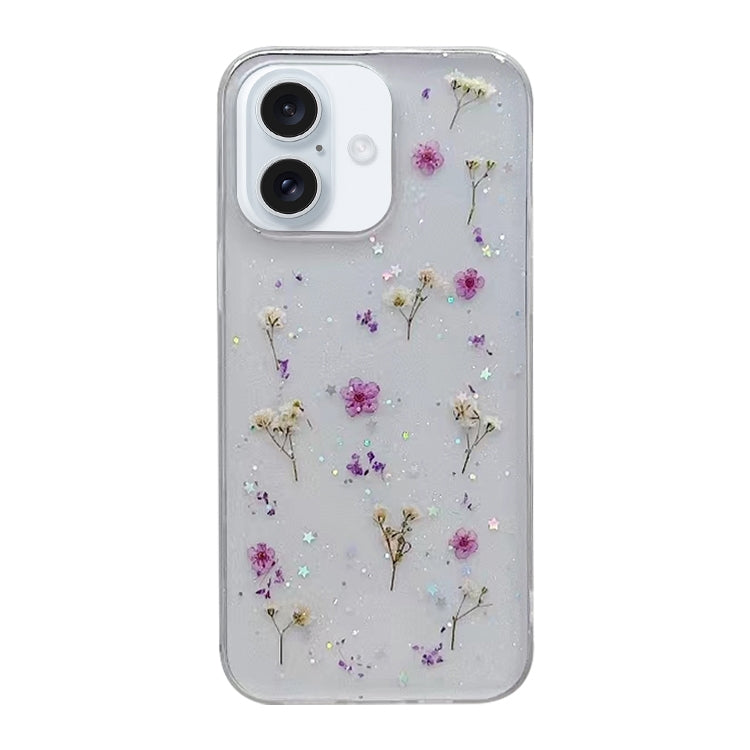 Gypsophila Flowers Pattern TPU Protective Phone Case, For iPhone 16e, For iPhone 16 Pro Max, For iPhone 16 Pro, For iPhone 16 Plus, For iPhone 16, For iPhone 15 Pro Max, For iPhone 15 Pro, For iPhone 15 Plus