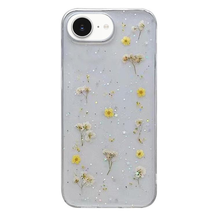 Gypsophila Flowers Pattern TPU Protective Phone Case, For iPhone 16e, For iPhone 16 Pro Max, For iPhone 16 Pro, For iPhone 16 Plus, For iPhone 16, For iPhone 15 Pro Max, For iPhone 15 Pro, For iPhone 15 Plus