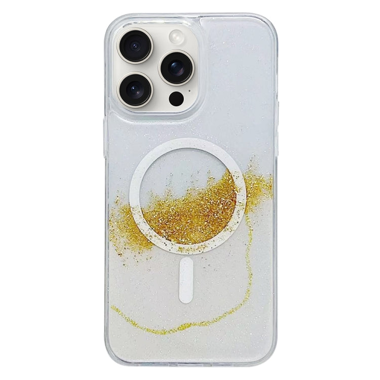 Gilding MagSafe Hybrid Clear TPU Phone Case, For iPhone 15 Pro Max, For iPhone 15 Pro, For iPhone 15 Plus, For iPhone 15