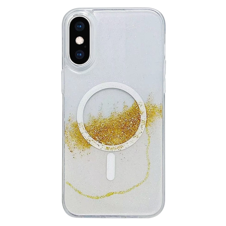 Gilding MagSafe Hybrid Clear TPU Phone Case, For iPhone 11 Pro, For iPhone X / XS, For iPhone XR, For iPhone XS Max