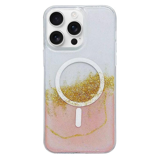 Gilding MagSafe Hybrid Clear TPU Phone Case, For iPhone 16 Pro Max, For iPhone 16 Pro, For iPhone 16 Plus, For iPhone 16