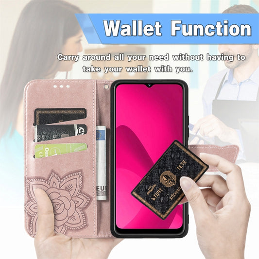 Butterfly Love Flower Embossed Leather Phone Case, For iPhone 16 Pro Max, For iPhone 16 Pro, For iPhone 16 Plus, For iPhone 16