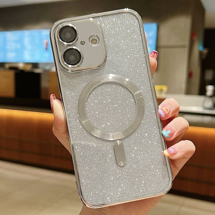 Glitter Electroplating MagSafe TPU Phone Case, For iPhone 16 Pro Max, For iPhone 16 Pro, For iPhone 16 Plus, For iPhone 16