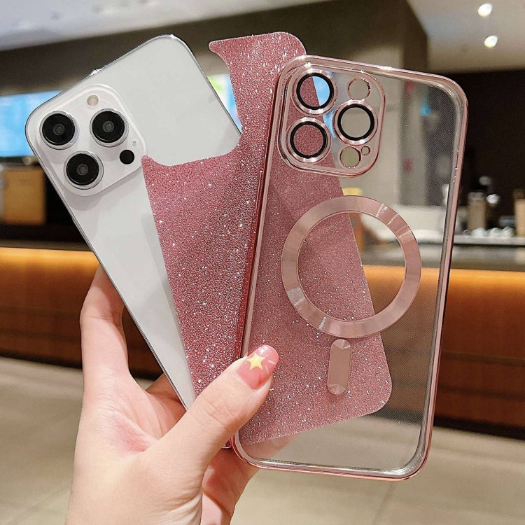 Glitter Electroplating MagSafe TPU Phone Case, For iPhone 16 Pro Max, For iPhone 16 Pro, For iPhone 16 Plus, For iPhone 16