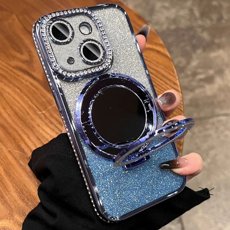 Rhinestone Mirror Glitter MagSafe TPU Phone Case, For iPhone 15 Pro, For iPhone 15 Plus, For iPhone 15, For iPhone 14 Plus, For iPhone 14